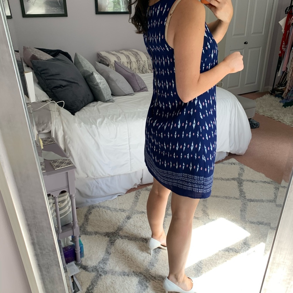 Patterned Shift Dress - image 6